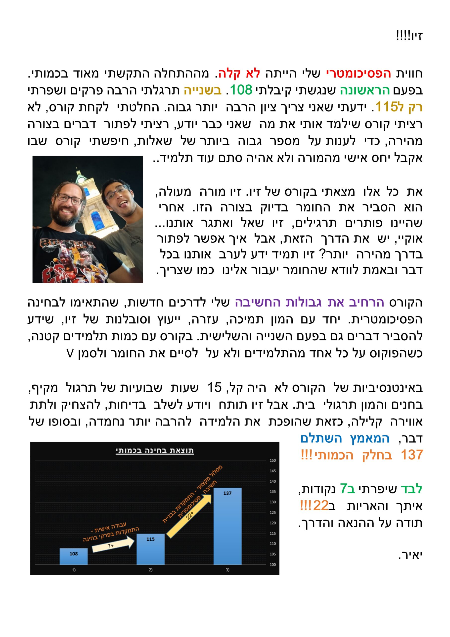 יאיר המלצה 2